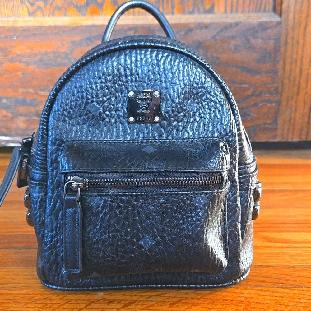 MCM Black Backpack